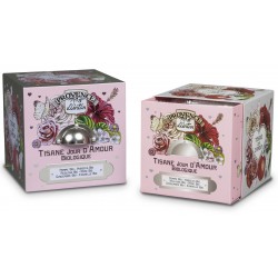 Coffret tisane Jour d'Amour bio 60 gr