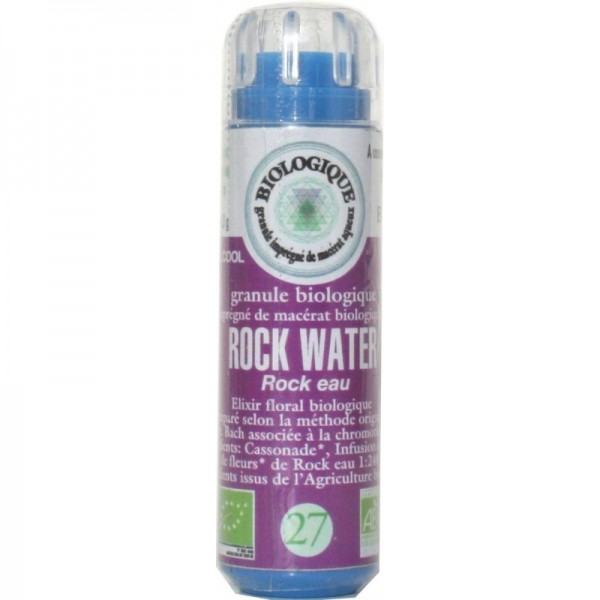 Fleurs Bach n° 27 granules ROCK WATER
