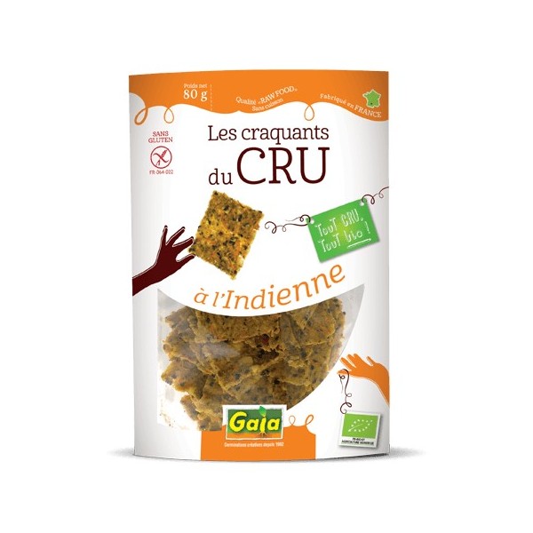 Les Craquants du cru Indienne 80 gr