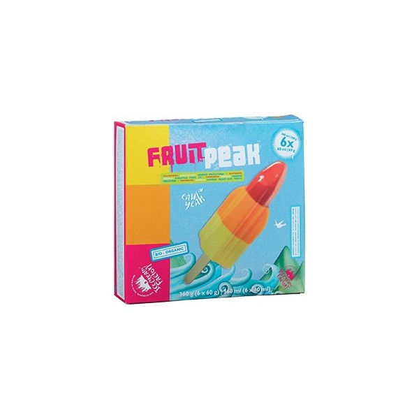 Glaces à l'eau Fruity 6 x 60 ml