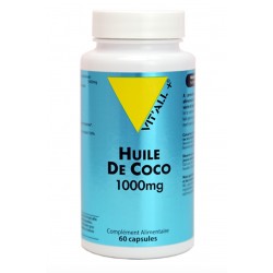 VIT'ALL+ HUILE DE COCO 1000 MG 60 CAPSULES