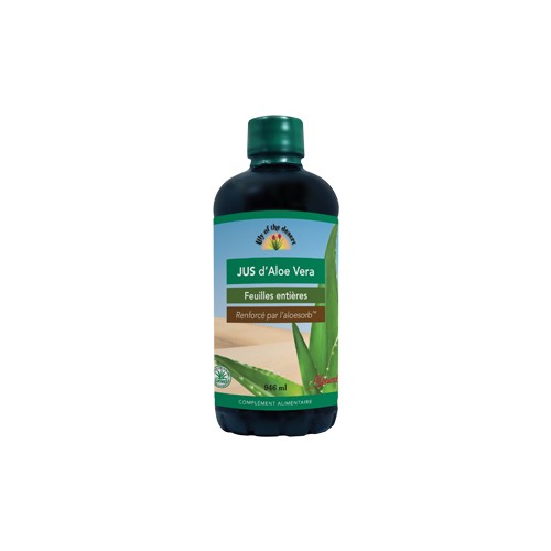 JUS ALOE VERA bouteille verre 946ml