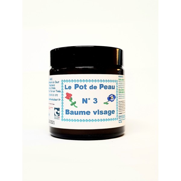 Pot de peau n° 3 baume visage 120 ml
