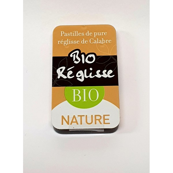 REGLISSE NATURE boîte métal 10g