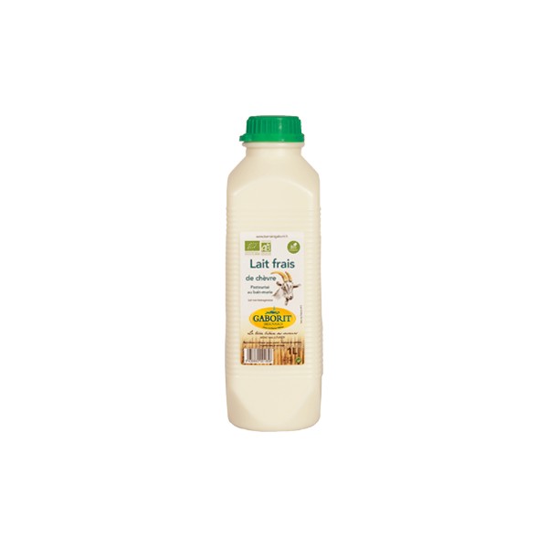 LAIT FRAIS ENTIER CHEVRE PASTEURISE 1L