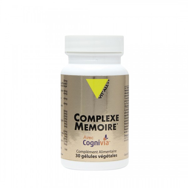 VIT'ALL+ COMPLEXE MEMOIRE 30 GELULES VEGETALES