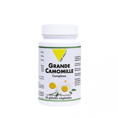 VIT'ALL+ GRANDE CAMOMILLE COMPLEXE 30 GELULES VEGETALES