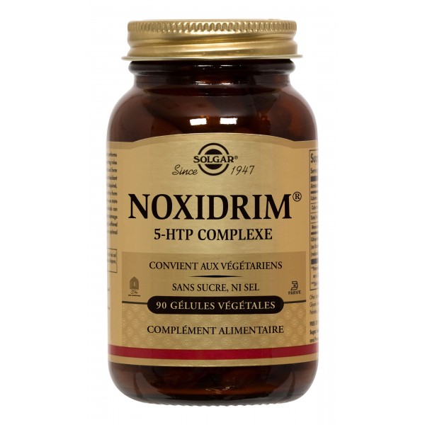 SOLGAR NOXIDRIM 5-HTP COMPLEXE 90 GELULES VEGETALES