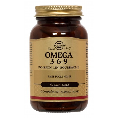 OMEGA 3/6/9 POISSON LIN BOURRA. 60 soft