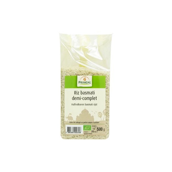RIZ BASMATI 1/2COMPLET INDE/PAKISTAN500g
