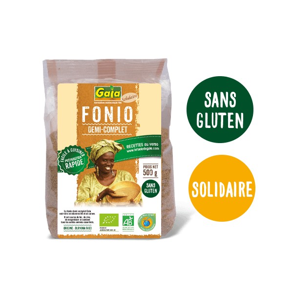 FONIO FARINE 1/2 COMPLETE 500g