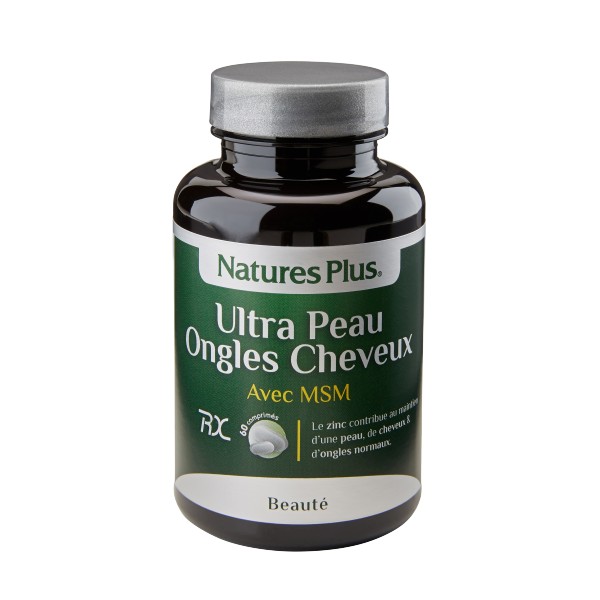 NATURES PLUS ULTRA PEAU ONGLES CHEVEUX 60 COMPRIMES
