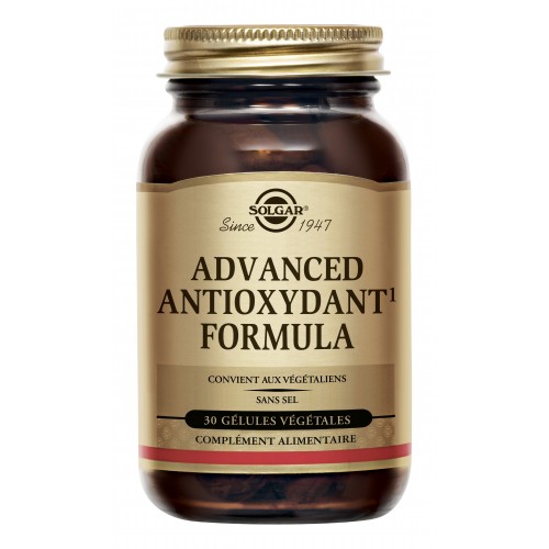 SOLGAR ADVANCED ANTIOXYDANT FORMULA 30 GELULES VEGETALES
