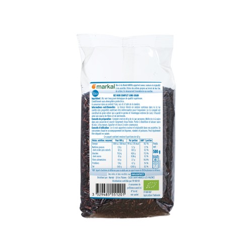 RIZ NOIR COMPLET 500g
