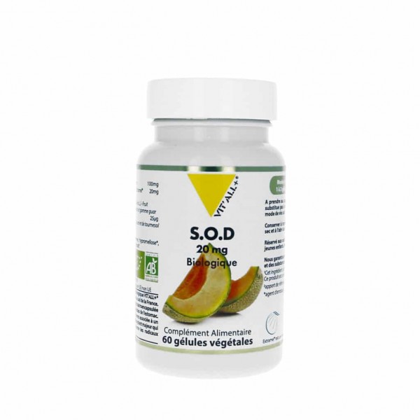 VIT'ALL+ SOD 60 GELULES VEGETALES