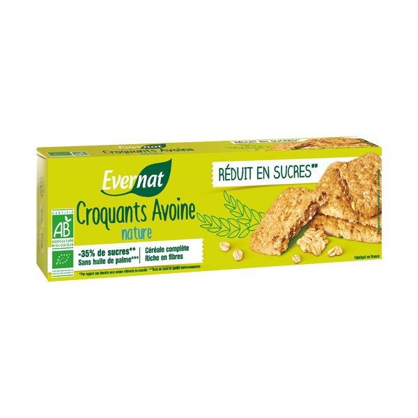 CROQUANT AVOINE NATURE 130g