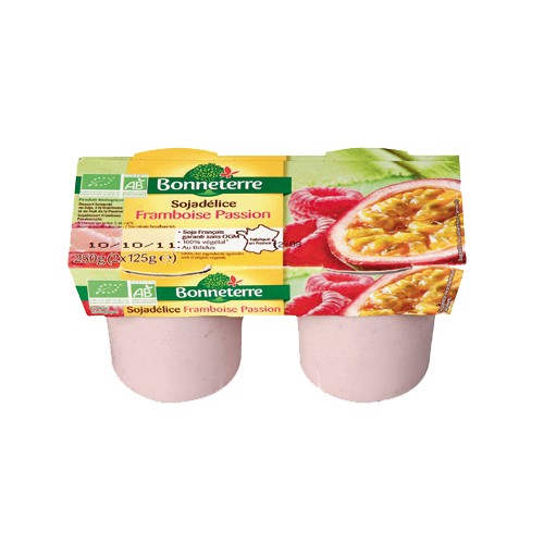 SOJADELICE FRAMBOISE-PASSION 2x150g