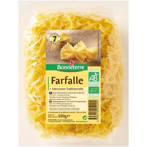 PÂTES FARFALLE PAPILLONS 500g