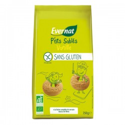 P'tits sablés vanille ss gluten 250 gr